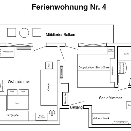 Weiß Apartment Mittenwald